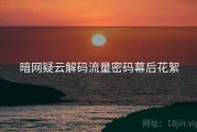 暗网疑云解码流量密码幕后花絮