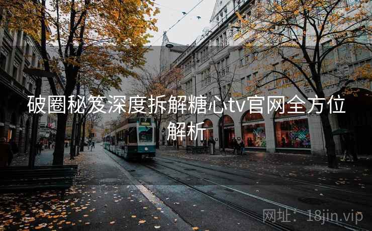 破圈秘笈深度拆解糖心tv官网全方位解析