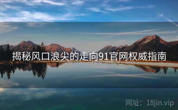 揭秘风口浪尖的走向91官网权威指南